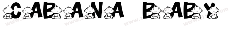 Cabana Baby字体转换